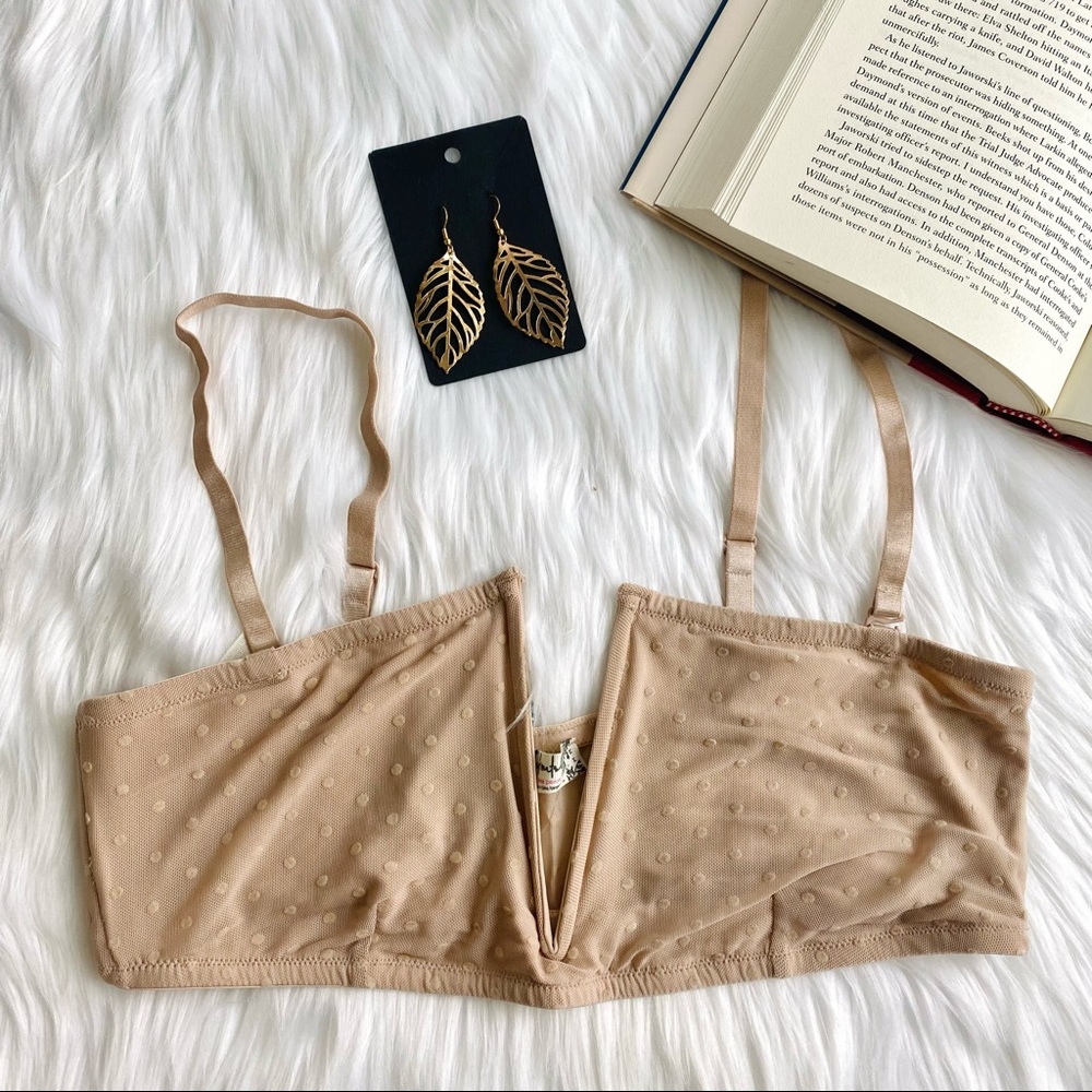 LAST ONE Free People Sierra Bandeau Bra - Picture 1 of 9